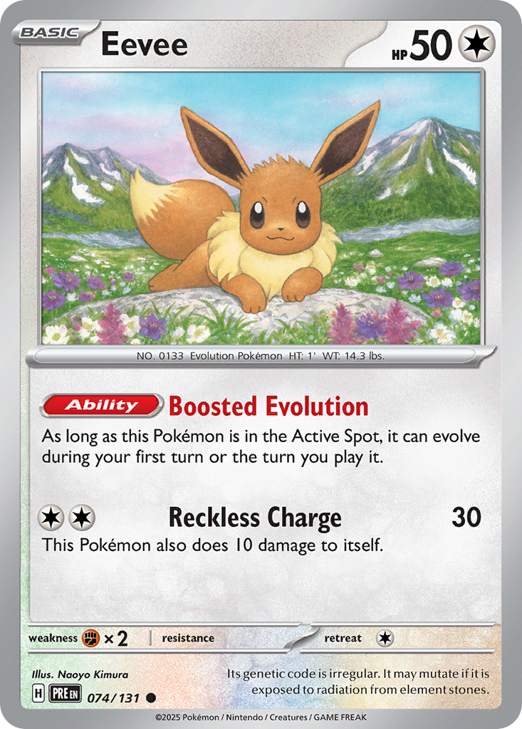 Eevee- 074/131 - Prismatic Evolutions