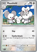 Maushold - 074/091 - Paldean Fates (Reverse Holo)