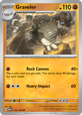 Graveler - 075/165 -SV: Scarlet & Violet 151 (MEW) (Reverse Holo)