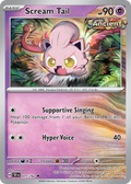 Scream Tail - 077/162 - Temporal Forces (Reverse Holo)