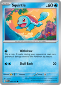 Squirtle - 007/165 -SV: Scarlet & Violet 151 (MEW) (Reverse Holo)