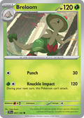 Breloom - 007/162 - Temporal Forces (Reverse Holo)
