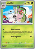 Vivillon - 007/191 - Surging Sparks (Reverse Holo)