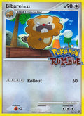 Bibarel - 16/16 - Rumble (RUM) (Lightly Played)
