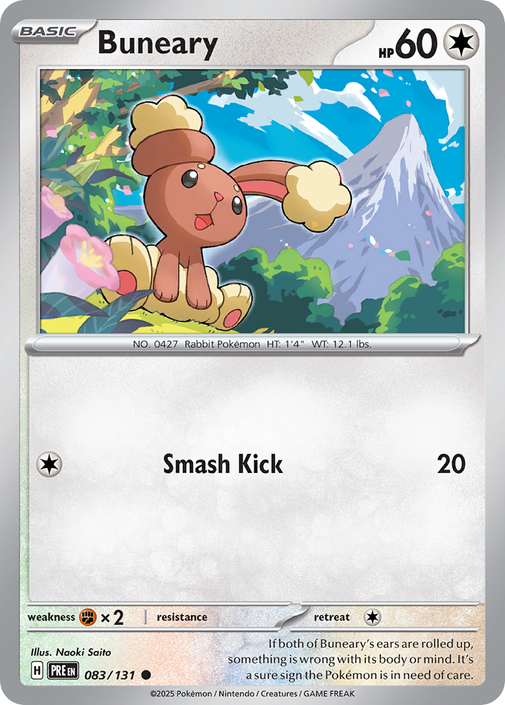 Buneary- 083/131 - Prismatic Evolutions