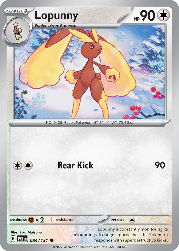 Lopunny- 084/131 - Prismatic Evolutions