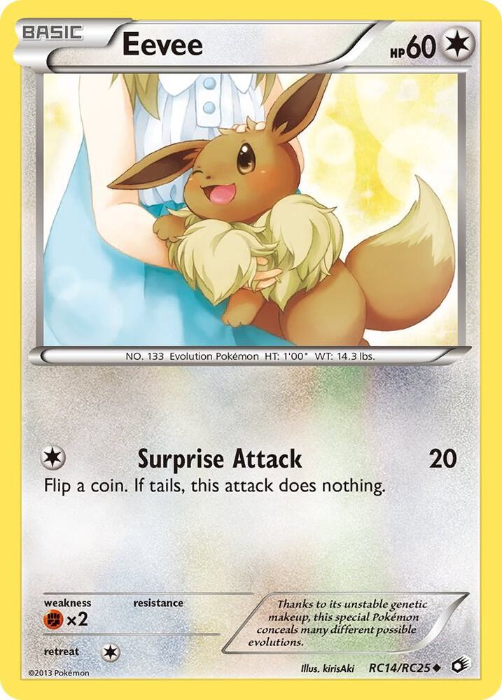 Eevee - RC14/RC25 - Legendary Treasures: Radiant Collection