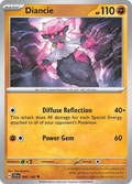 Diancie- 086/142 - Stellar Crown (Reverse Holo)