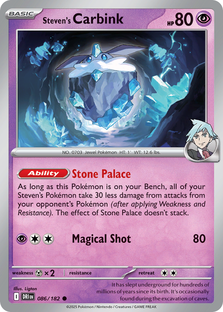 Steven's Carbink - 086/182 - SV: Destined Rivals (DRI)