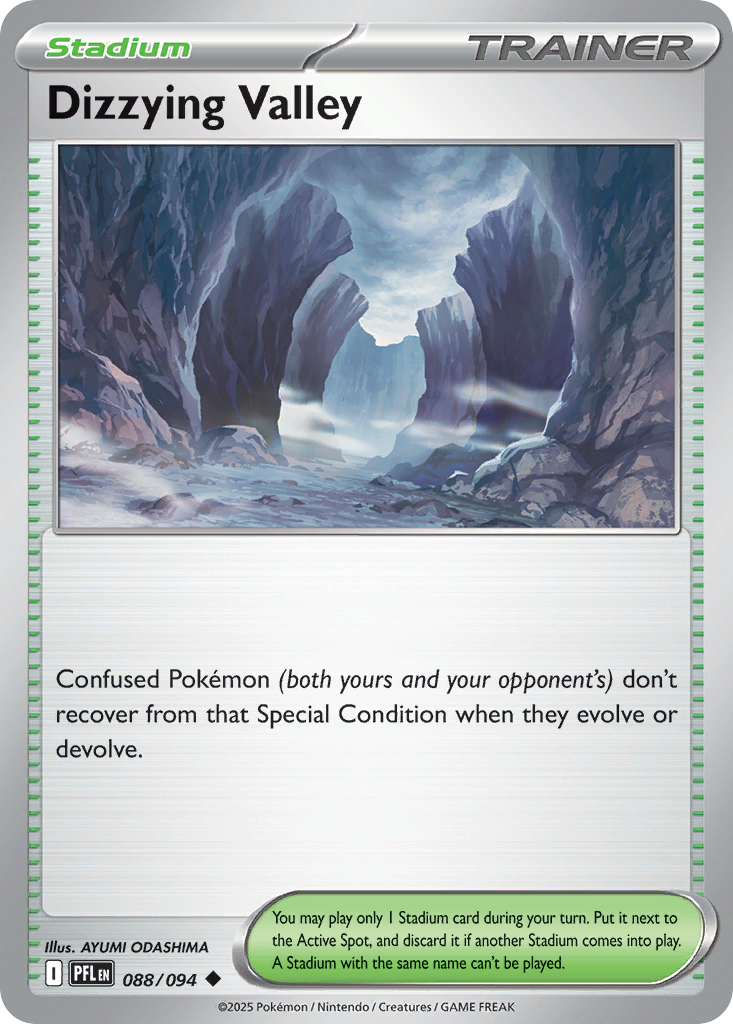 Dizzying Valley- 088/094 - Phantasmal Flames (Reverse Holo)