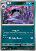 Muk - 089/165 -SV: Scarlet & Violet 151 (MEW) (Reverse Holo)