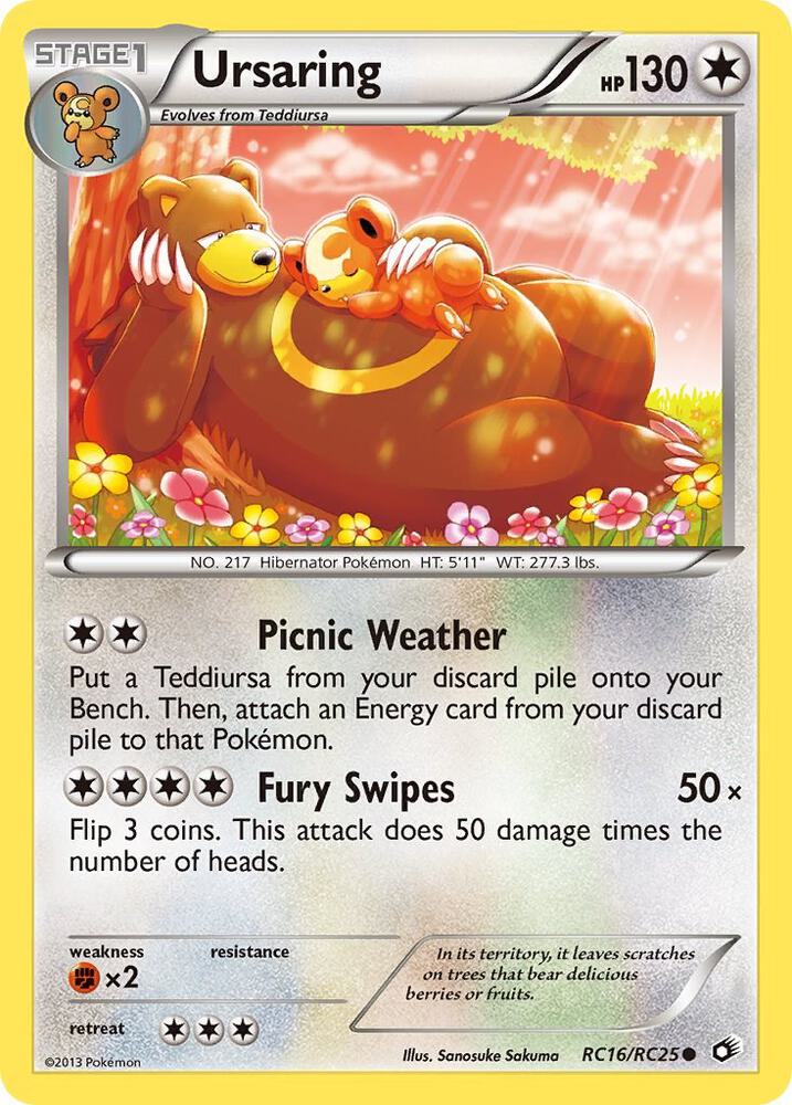 Ursaring - RC16/RC25 - Legendary Treasures: Radiant Collection