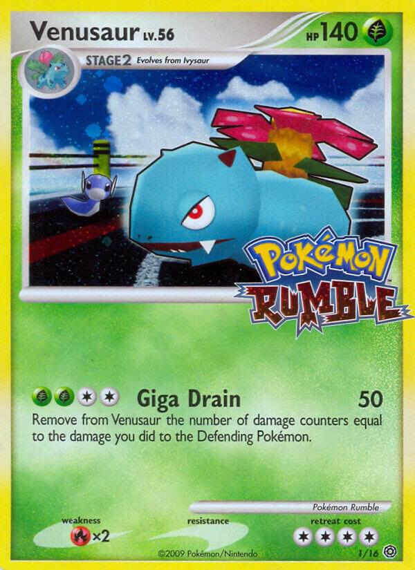 Venusaur  - 1/16 - Rumble