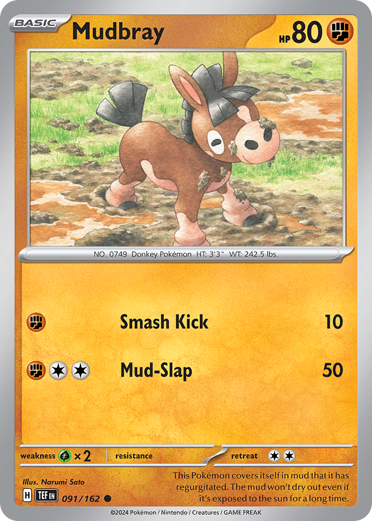 Mudbray - 091/162 - Temporal Forces (Reverse Holo)