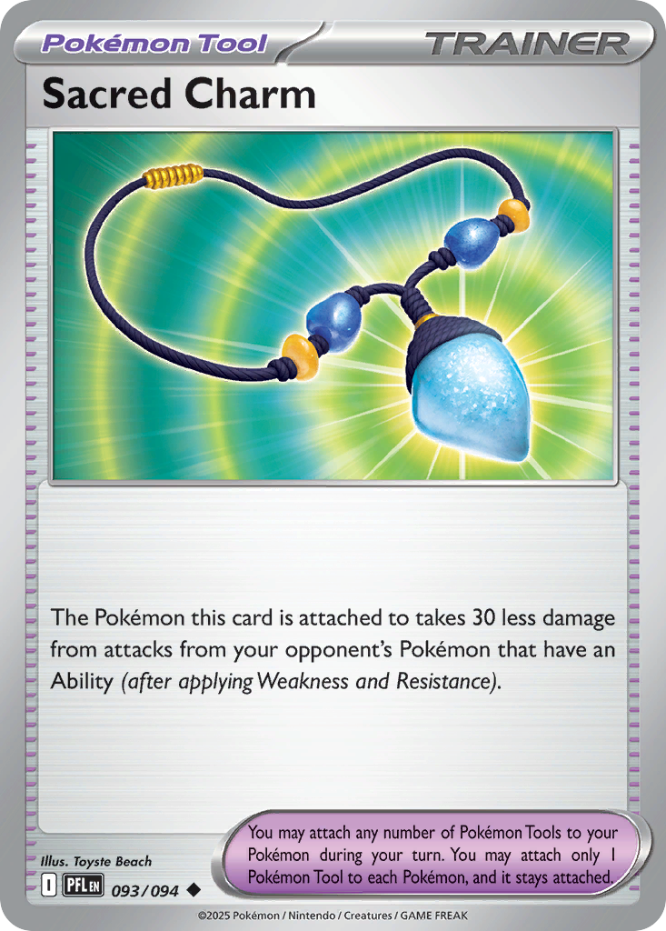 Sacred Charm - 093/094 - Phantasmal Flames (Reverse Holo)