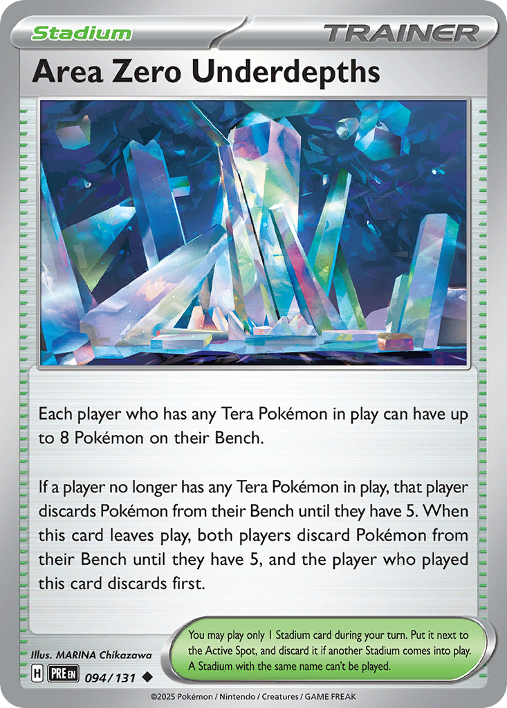 Area Zero Underdepths- 094/131 - Prismatic Evolutions
