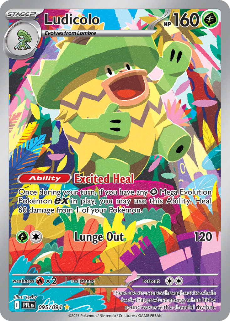 Ludicolo - 095/094 - Phantasmal Flames (PFL)