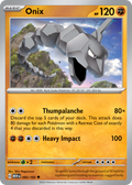Onix - 095/165 -SV: Scarlet & Violet 151 (MEW) (Reverse Holo)
