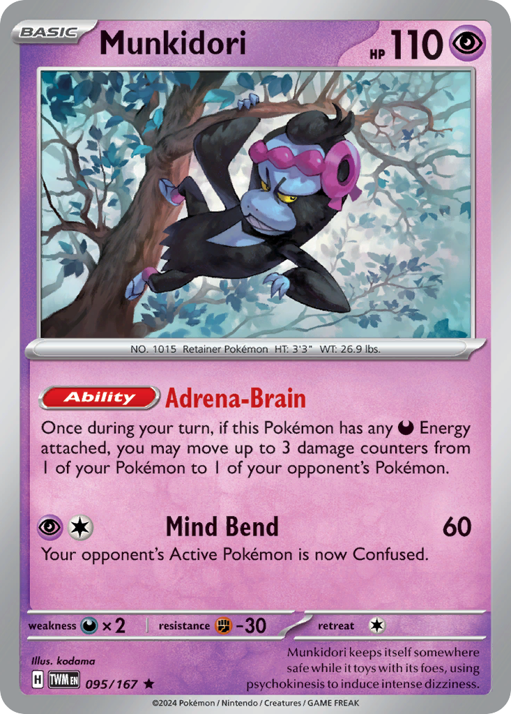 Munkidori - 095/167 - Twilight Masquerade (Holo)