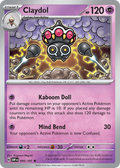 Claydol - 095/197 - Obsidian Flames (Holo)