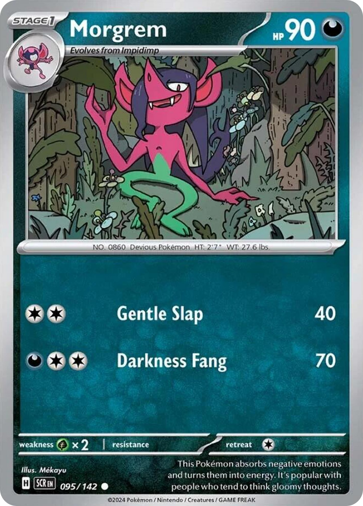 Morgrem- 095/142 - Stellar Crown (Reverse Holo)