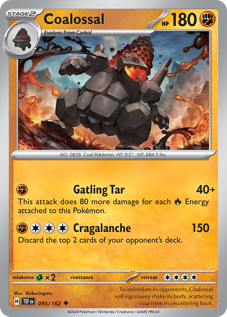 Coalossal - 095/162 - Temporal Forces (Reverse Holo)