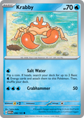 Krabby - 098/165 -SV: Scarlet & Violet 151 (MEW)
