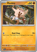 Mankey- 098/191 - Surging Sparks (Reverse Holo)