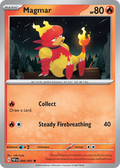 Magmar - 009/091 - Paldean Fates (Reverse Holo)
