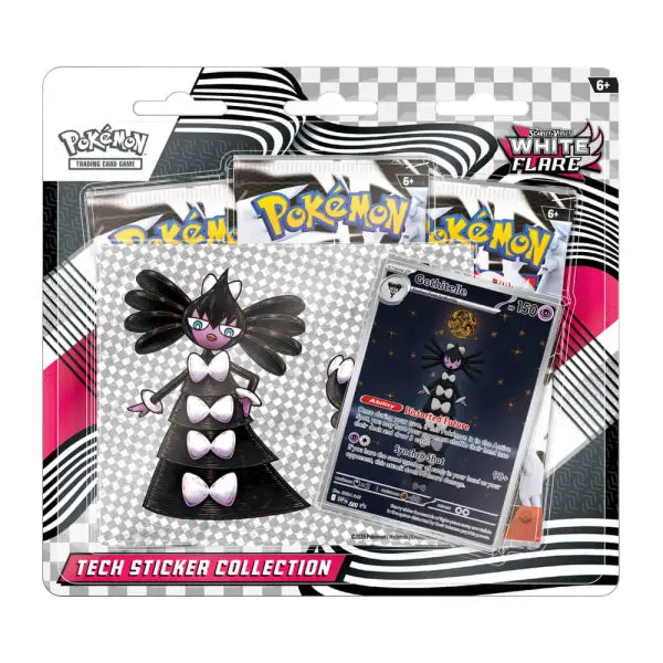 Pokémon: Scarlet & Violet - White Flare Tech Sticker Collection