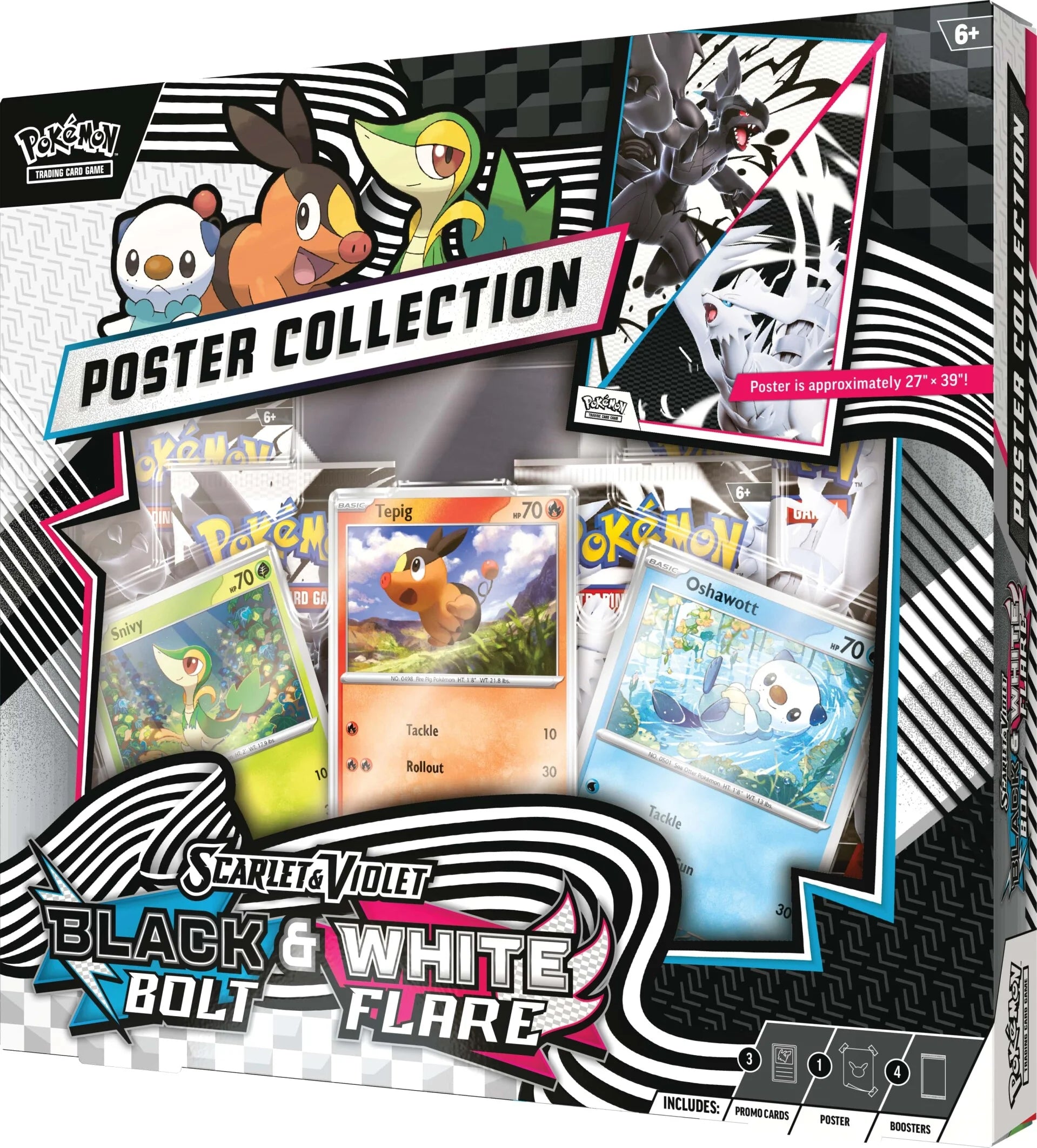 Pokémon: Black Bolt & White Flare - Poster Collection