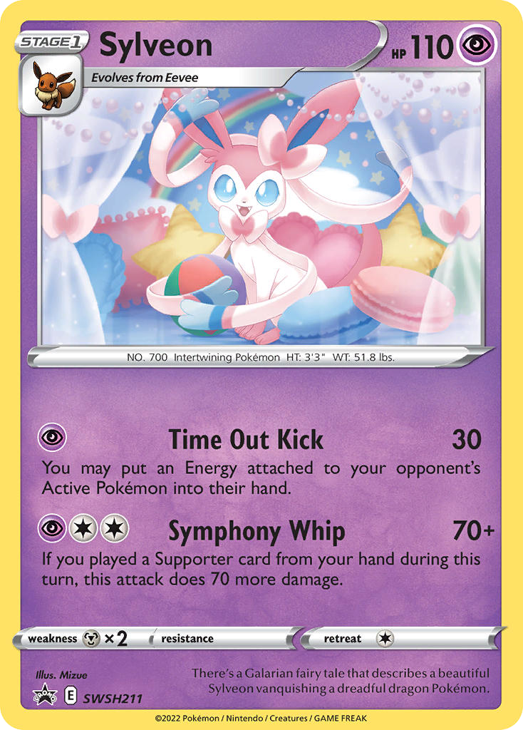Sylveon - 211/307 - SWSH: SWSH Black Star Promos (PR-SW)
