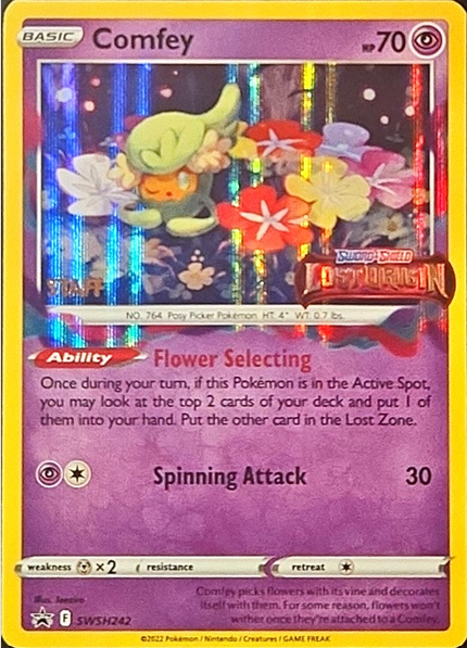 Comfey - 242/307 - SWSH Black Star Promos (swshp) (STAFF)
