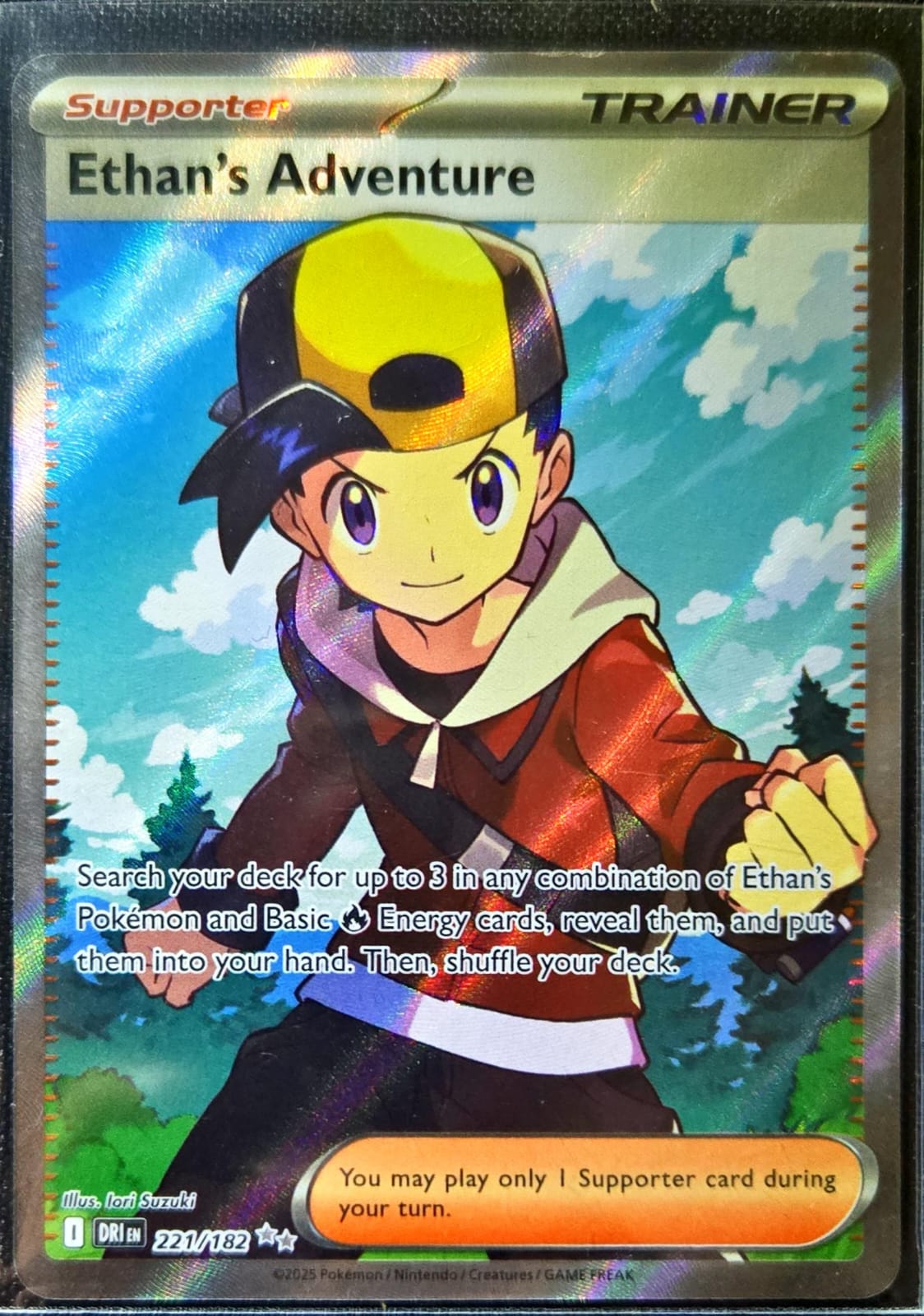 Ethan's Adventure - 221/182 - SV10: Destined Rivals (Lightly Played)