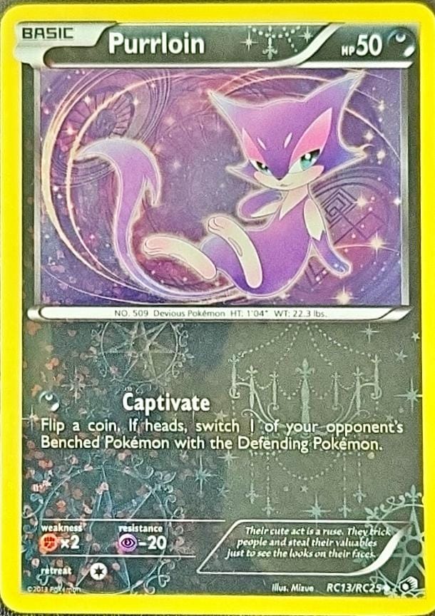 Purrloin - RC13/RC25 - Legendary Treasures: Radiant Collection (Lightly Played)