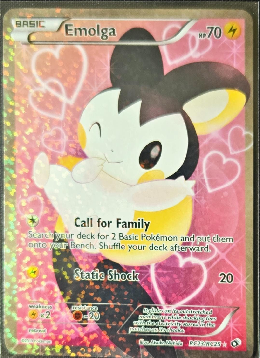 Emolga - RC23/RC25 - Legendary Treasures: Radiant Collection (Lightly Played)