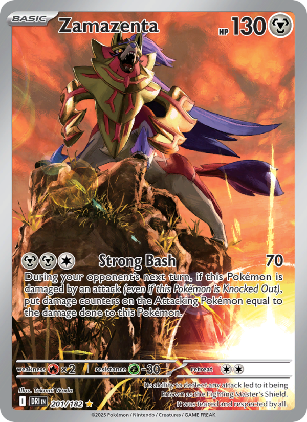 Zamazenta - 201/182 - Destined Rivals (sv10)