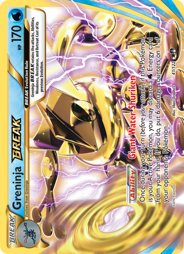 Greninja BREAK - 041/122 - BREAKpoint (xy9)