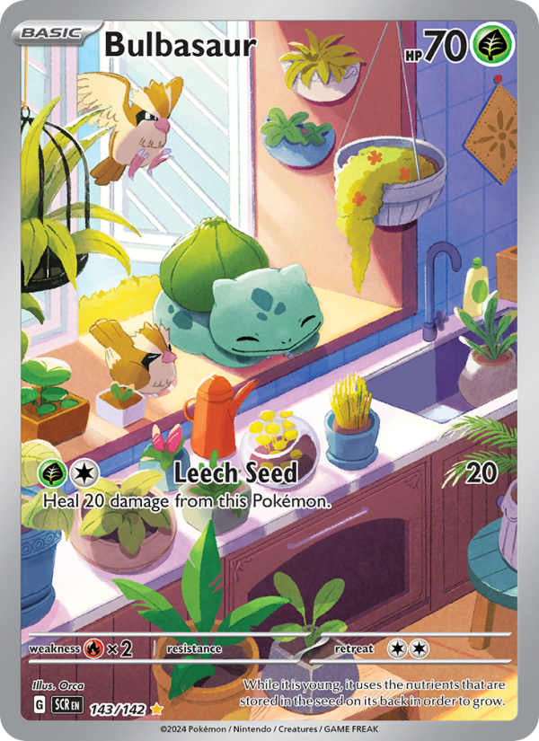 Bulbasaur - 143/142 - Stellar Crown (sv07)