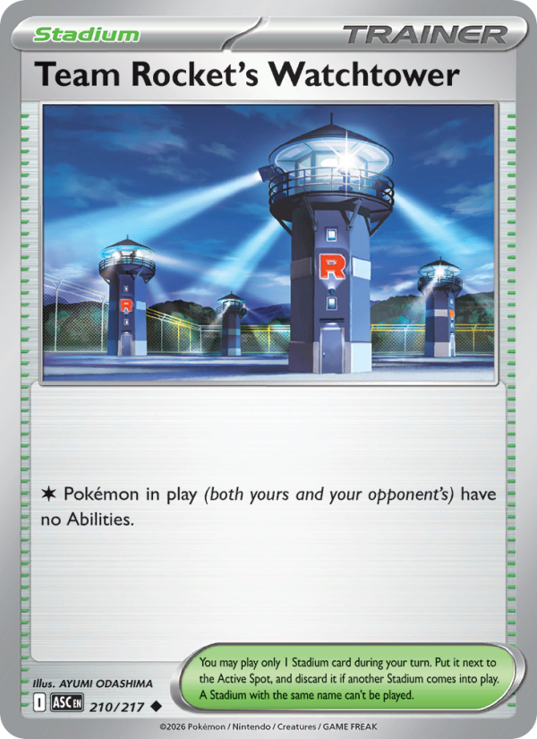 Team Rocket's Watchtower - 210/217 - Ascended Heroes (me02.5)