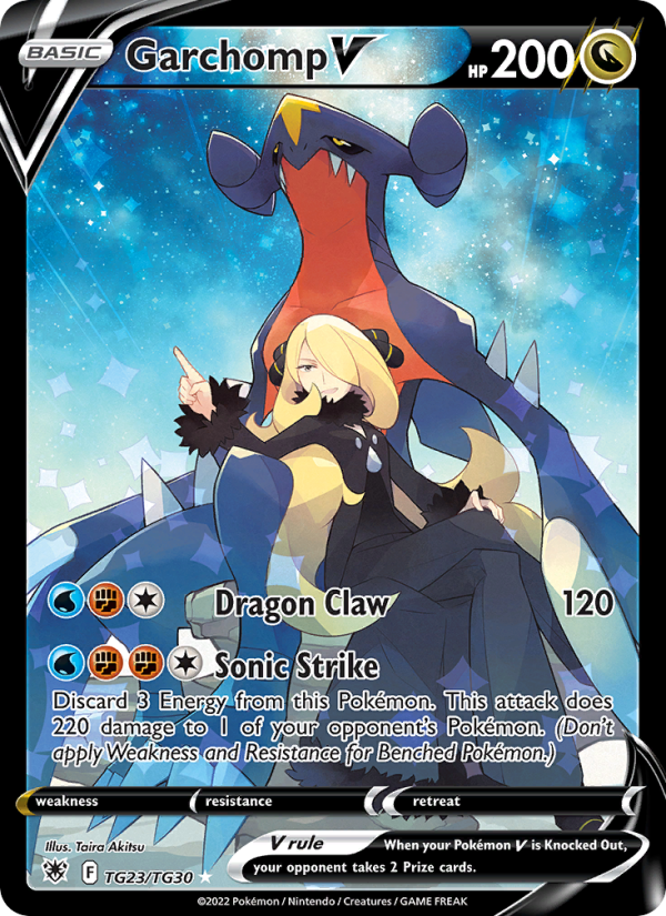 Garchomp V - 023/189 - Astral Radiance (swsh10)