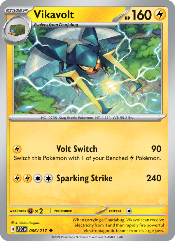 Vikavolt - 066/217 - Ascended Heroes (me02.5)