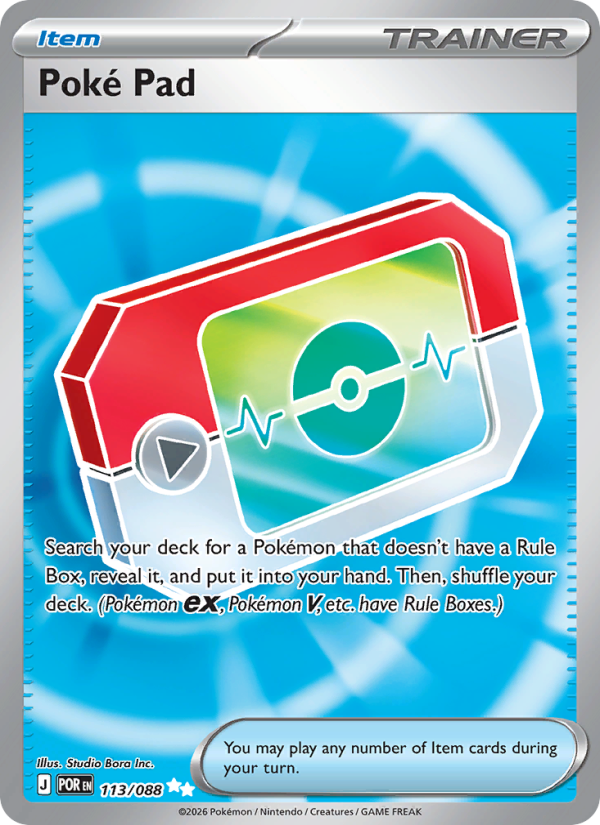 Poké Pad - 113/088 - Perfect Order (me03)