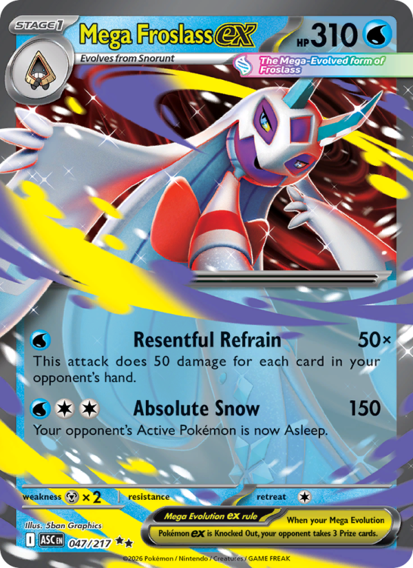 Mega Froslass ex - 047/217 - Ascended Heroes (me02.5)