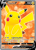 Pikachu V - 157/172 - Brilliant Stars (swsh9)