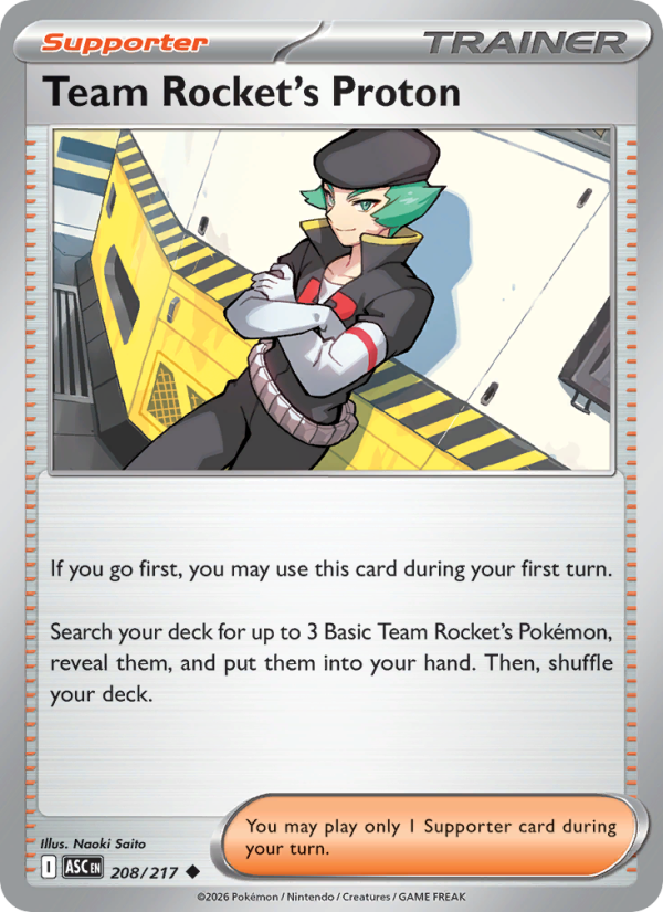 Team Rocket's Proton - 208/217 - Ascended Heroes (me02.5)