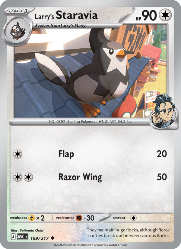 Larry's Staravia - 169/217 - Ascended Heroes (me02.5)