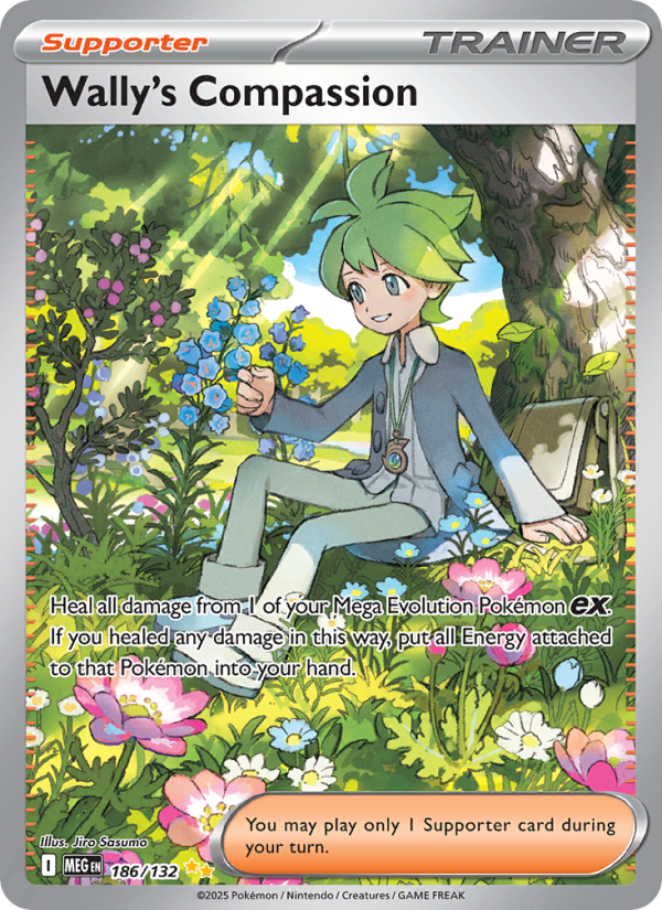Wally's Compassion - 186/132 - Mega Evolution (me01)