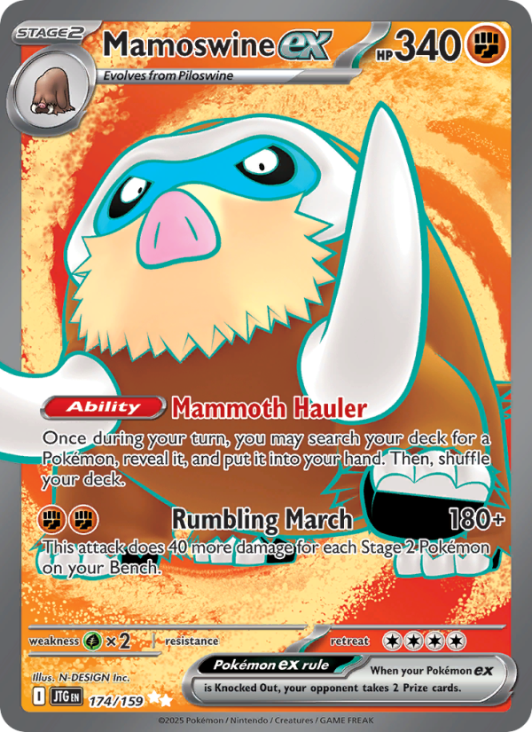 Mamoswine ex - 174/159 - Journey Together (sv09)