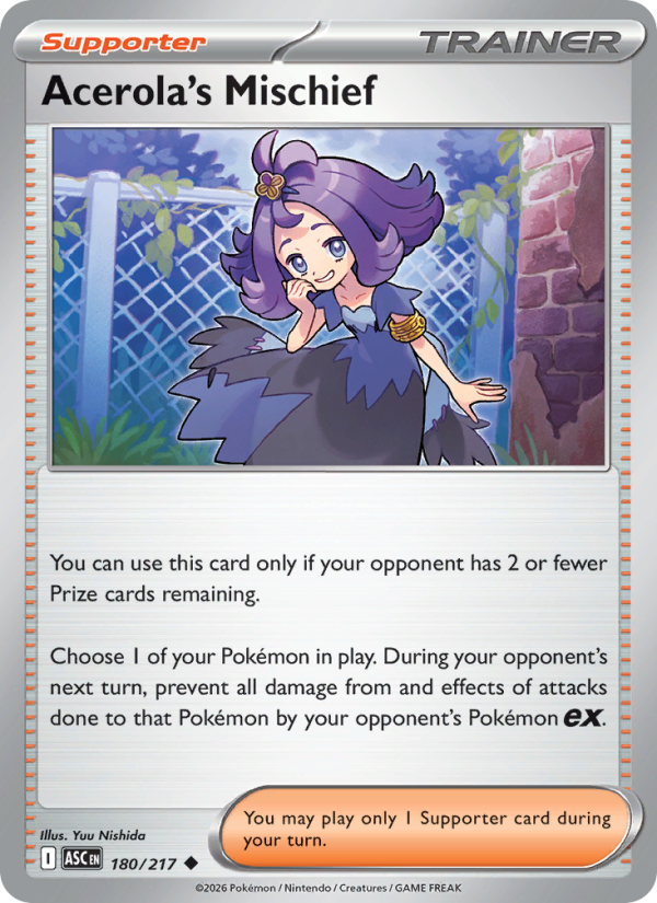 Acerola's Mischief - 180/217 - Ascended Heroes (me02.5)